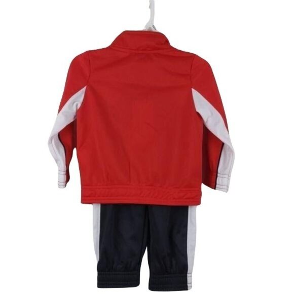 Puma red white & black 2 pc. tract suit 12M(NWT) MSRP$42 - Picture 2 of 13